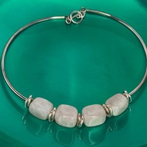 SILPADA Rose Quartz Necklace, RETIRED